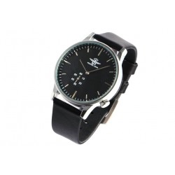 Bracelet montre noire homme tendance Laika Michael John ANCIENNES COLLECTIONS divers