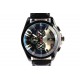 Grosse montre chronographe noire fashion Jex Michael John ANCIENNES COLLECTIONS divers