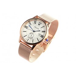 Belle Montre doree maille milanaise prestige Calyx Bellos ANCIENNES COLLECTIONS divers