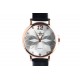 Jolie montre femme fleur doree bracelet noir Melka Montre Michael John