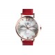 Jolie montre femme fleur doree bracelet rouge Melka ANCIENNES COLLECTIONS divers