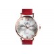 Jolie montre femme fleur doree bracelet rouge Melka ANCIENNES COLLECTIONS divers