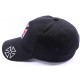 Casquette Croix de malte noir et rouge CASQUETTES divers