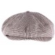 Casquette Gavroche marron carreaux noir en laine Etna ANCIENNES COLLECTIONS divers