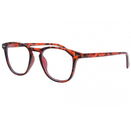 Lunette anti lumiere bleue tendance marron retro Wyltek Lunette anti Lumière Bleu New Time