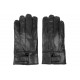 Gants Cuir Noir Homme en agneau Menk Leon Montane Gants Léon montane