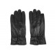 Gants Cuir Noir Femme en agneau Ladys Leon Montane Gants Léon montane