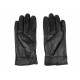 Gants Cuir Noir Femme en agneau Ladys Leon Montane Gants Léon montane