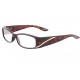 Lunettes de lecture Femme Marron Ecaille et doré Zelt + 2,50 Dioptries ANCIENNES COLLECTIONS divers