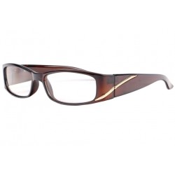 Lunettes de lecture Femme Marron et Dorees Zelt ANCIENNES COLLECTIONS divers