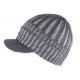 Bonnet Casquette gris doublure polaire Nafyx Nyls Création BONNETS Nyls Création