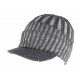 Bonnet Casquette gris doublure polaire Nafyx Nyls Création BONNETS Nyls Création