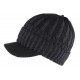 Bonnet Casquette noir doublure polaire Nafyx Nyls Création BONNETS Nyls Création