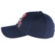 Casquette Baseball Route 66 Bleu marine Nyls creation ANCIENNES COLLECTIONS divers