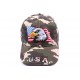 Casquette Aigle drapeau USA Camouflage CASQUETTES divers