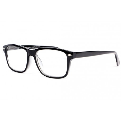 Lunettes de lecture noires rectangles Lyma Proloupe Lunettes Loupes Proloupe