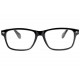 Lunettes de lecture noires rectangles Lyma Proloupe Lunettes Loupes Proloupe