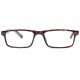 Lunettes de lecture marron rectangles Asty Proloupe Lunettes Loupes Proloupe