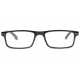 Lunettes de lecture noires rectangles Asty Proloupe Lunettes Loupes Proloupe