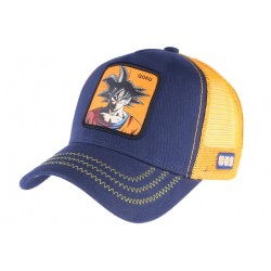 Casquette Goku Dragon Ball Z bleu et orange Collabs Capslab ANCIENNES COLLECTIONS divers