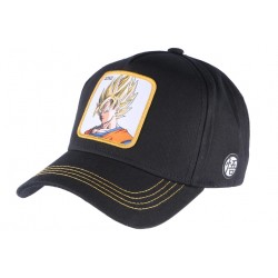 Casquette baseball Goku Dragon Ball Z noire orange Collabs ANCIENNES COLLECTIONS divers