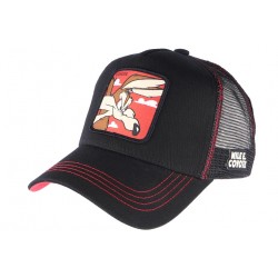 Casquette Coyote Vil rouge et noire Bip Bip Collabs ANCIENNES COLLECTIONS divers