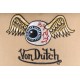 Casquette Von Dutch marron Flying Eyeball Art ANCIENNES COLLECTIONS divers