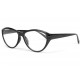 Lunettes de lecture femme noires ovales tendance Cindy Lunettes Loupes Proloupe