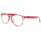 Lunettes de lecture fantaisie rouge femme tendance Floly New Time Lunettes Loupes New Time