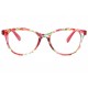 Lunettes de lecture fantaisie rouge femme tendance Floly New Time Lunettes Loupes New Time