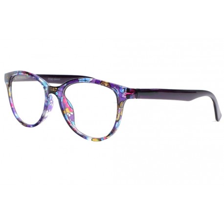 Lunettes de lecture fantaisie violettes femme tendance Floly New Time Lunettes Loupes New Time