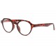 Lunettes de lecture fantaisie vintage marron ecailles Malo Lunettes Loupes New Time