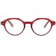 Lunettes de lecture fantaisie rouge tendance Malo Lunettes Loupes New Time