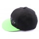 Snapback Noir et verte CASQUETTES Hip Hop Honour