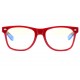 Lunettes anti lumiere bleue enfant rouges Gyteck 6 a 13 Ans Lunette anti Lumière Bleu ROSALBA