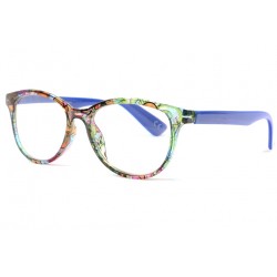 Lunettes de lecture originales bleues femme tendance Floly New Time Lunettes Loupes New Time