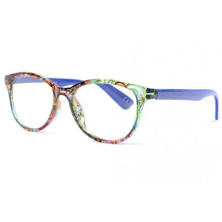 Lunettes de lecture originales bleues femme tendance Floly New Time Lunettes Loupes New Time