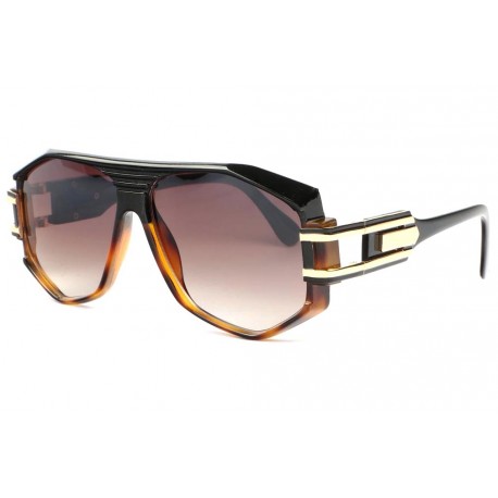 Grosses lunettes de soleil marron et noires fashion Hack LUNETTES SOLEIL SOLEYL