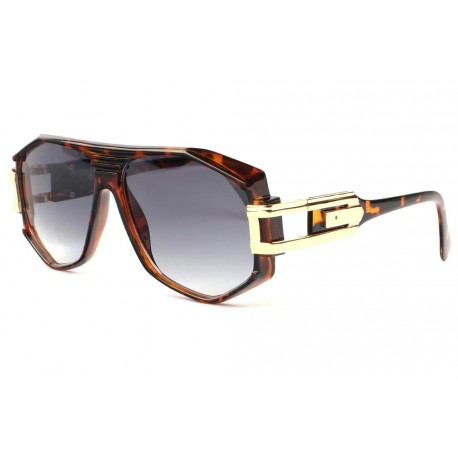 Grosses lunettes de soleil marron ecailles fashion Hack LUNETTES SOLEIL SOLEYL