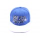 Casquette fitted NY Bleue et blanche CASQUETTES Hip Hop Honour