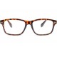 Lunettes de lecture vintage marron rectangles Lyma Proloupe Lunettes Loupes Proloupe