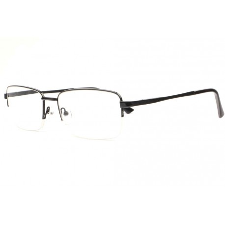 Lunettes de Lecture Noires Legeres en Metal Stery Loupea Lunettes Loupes Loupea