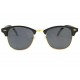 Lunettes de soleil retro noire et dorees Clubya LUNETTES SOLEIL Eye Wear