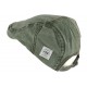 Casquette plate verte tendance en coton homme et femme Elyk CASQUETTES Léon montane