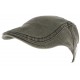 Casquette plate gris anthracite tendance en coton homme et femme Elyk CASQUETTES Léon montane