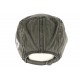 Casquette plate gris anthracite tendance en coton homme et femme Elyk CASQUETTES Léon montane