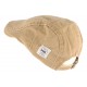 Casquette plate beige tendance en coton homme et femme Elyk CASQUETTES Léon montane