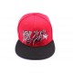 Casquette fitted rouge et visière noire ANCIENNES COLLECTIONS divers