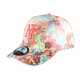 Casquette Enfant Orange et bleue à fleurs Rosa de 7 à 11 ans ANCIENNES COLLECTIONS divers