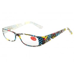 Lunettes Loupes Pop Bleu et Jaune Dioptrie +1,50 Lunettes Loupes New Time